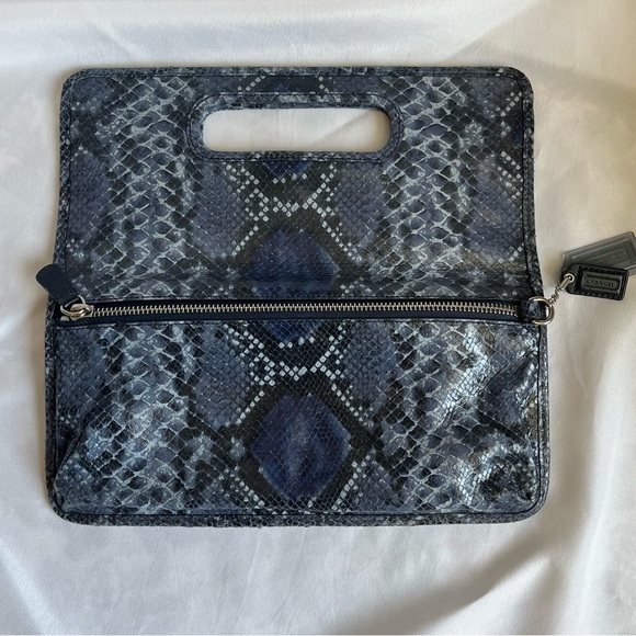 Coach Snake Print Clutch - Picture 3 of 7